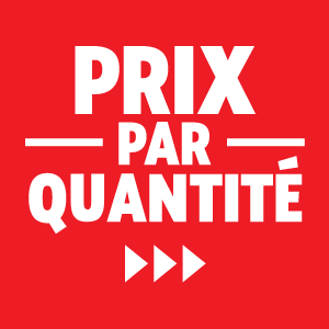 PRIX PAR QUANTITÉ.