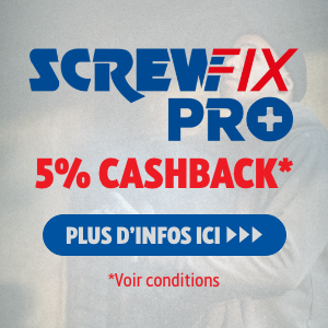 Screwfix Pro, 5% cashback.